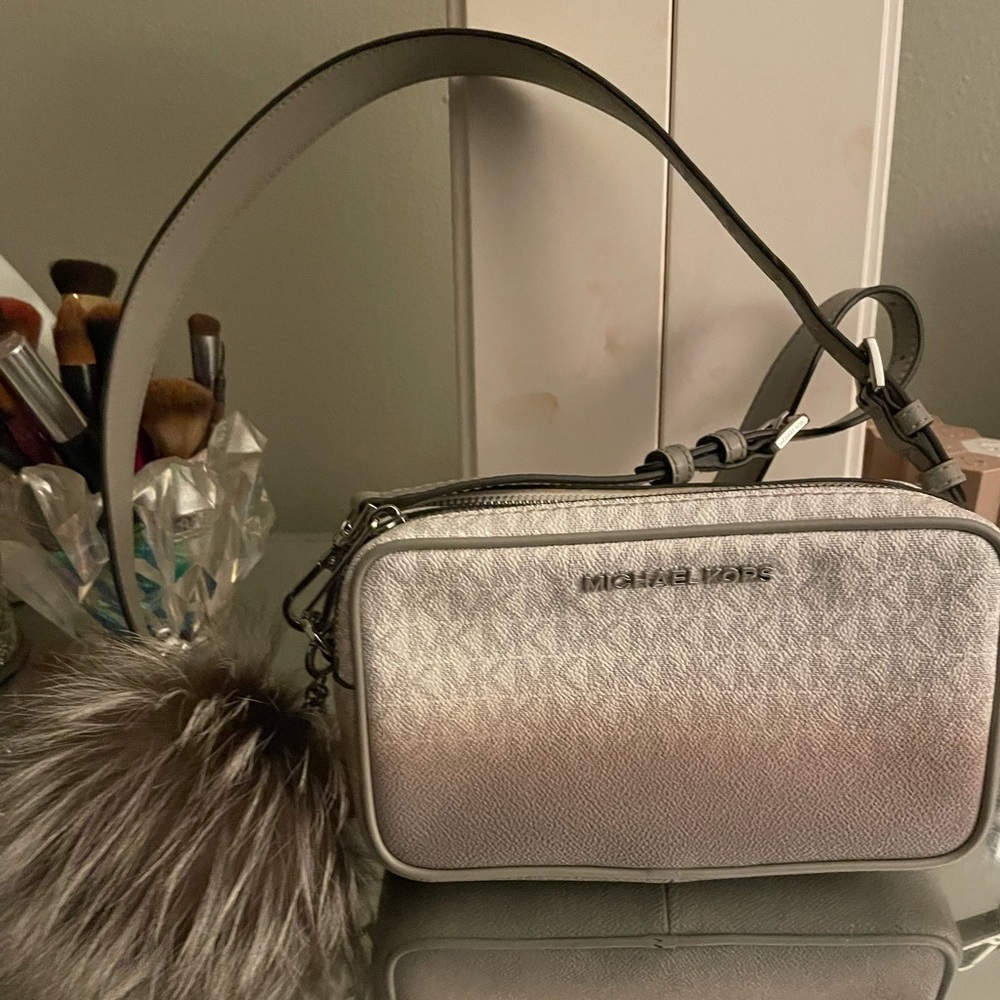 MK Grey Camera Bag/Crossbody